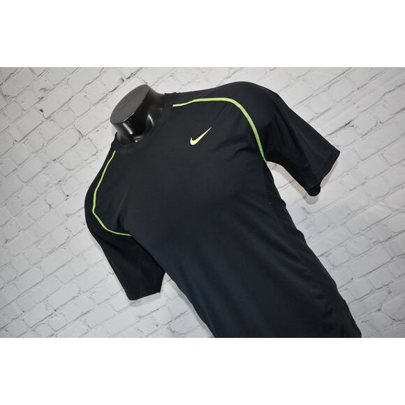 Nike Running Shirt Mens Size Large Polyester Dri-Fit Blue Performance Gym - Picture 3 of 6